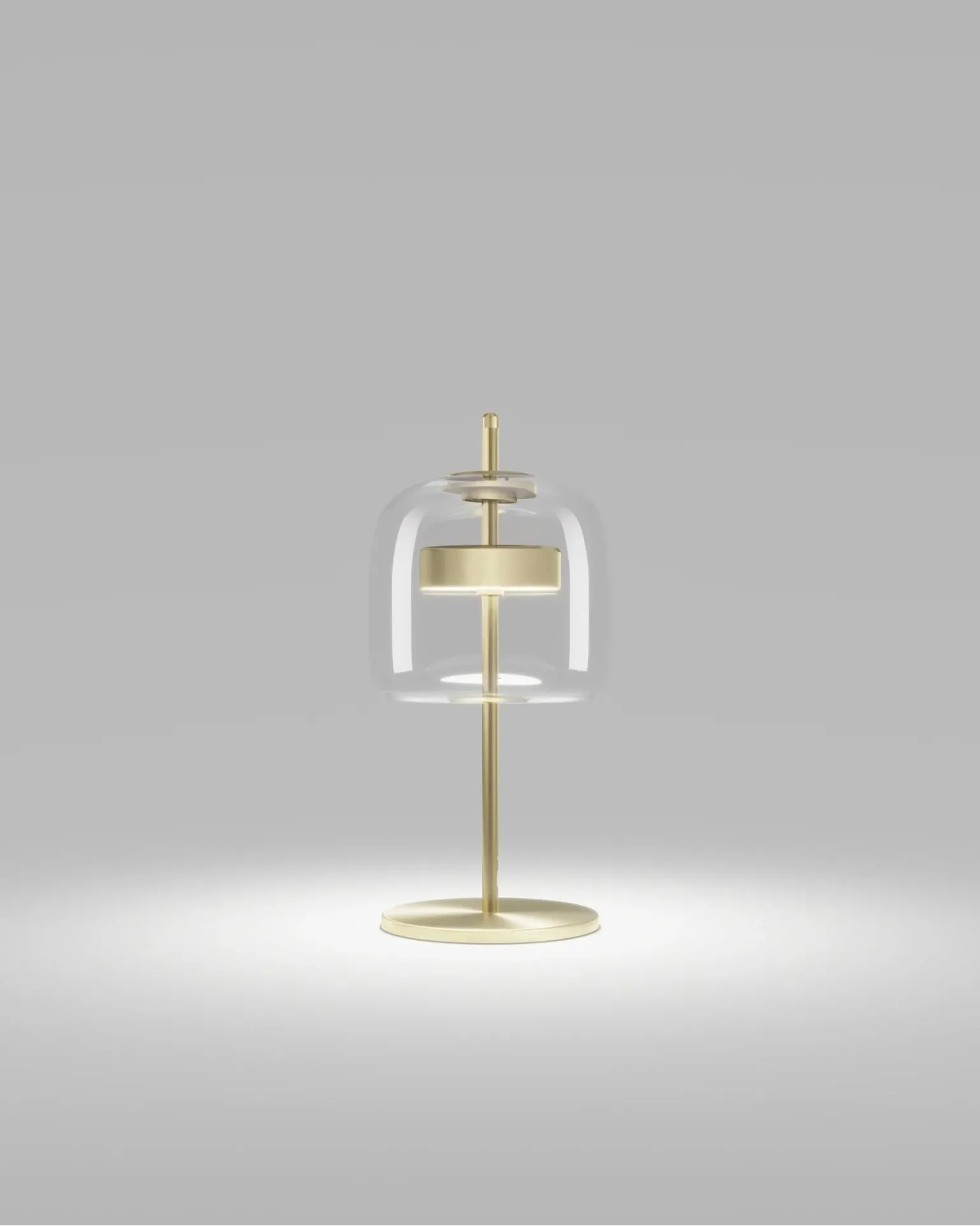 Mouth Blown Tinted Glass Table Lamp