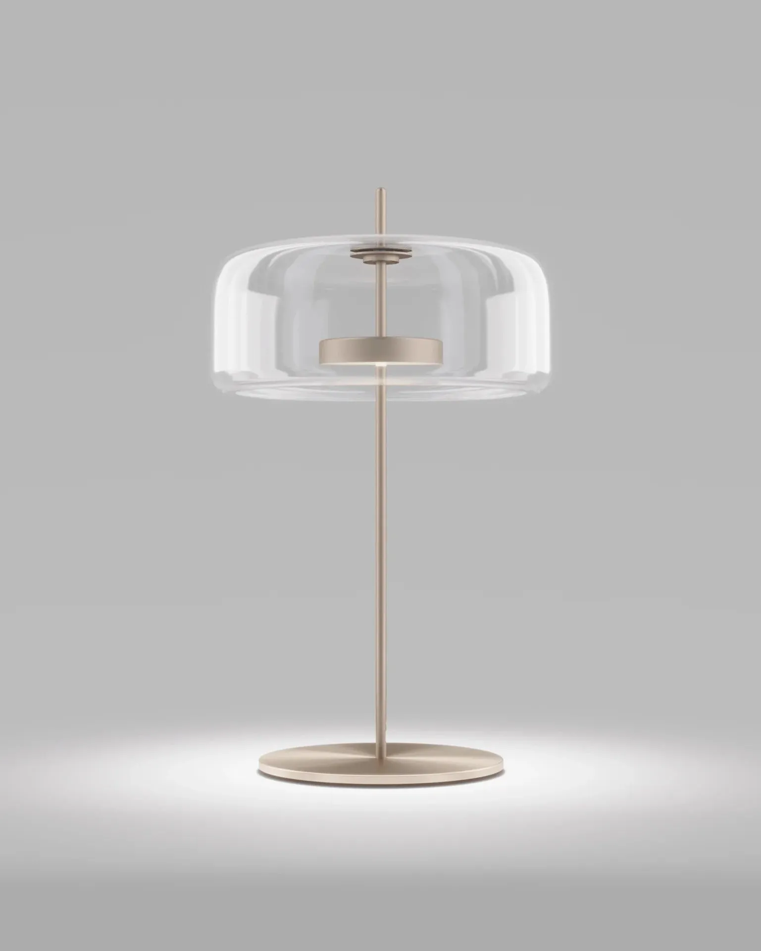 Mouth Blown Tinted Glass Table Lamp