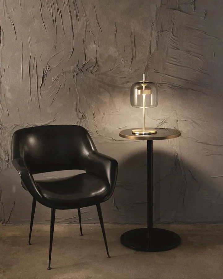Mouth Blown Tinted Glass Table Lamp