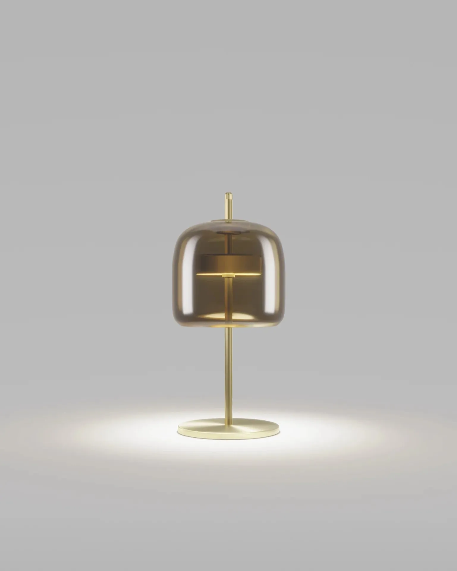 Mouth Blown Tinted Glass Table Lamp