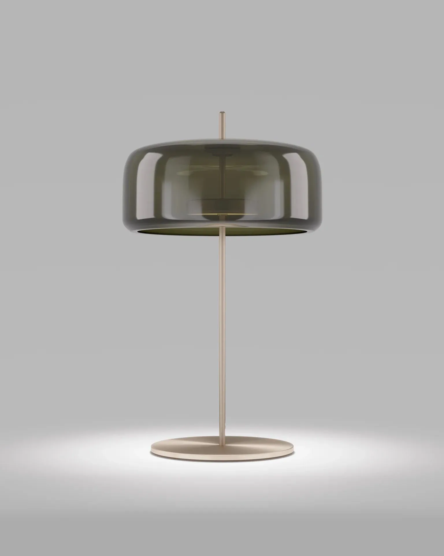 Mouth Blown Tinted Glass Table Lamp