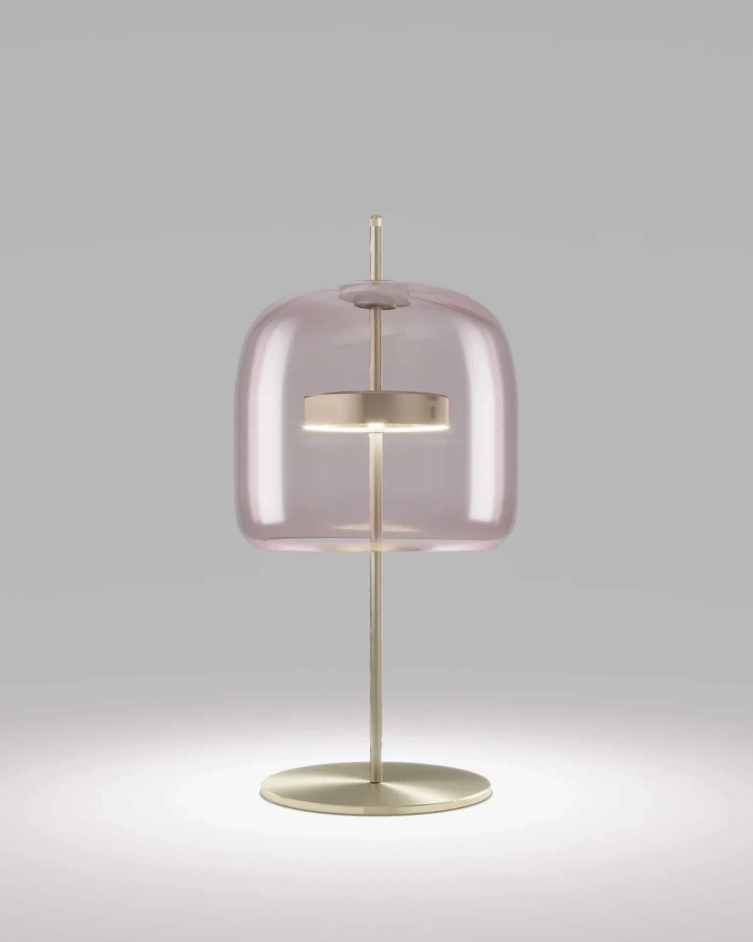 Mouth Blown Tinted Glass Table Lamp