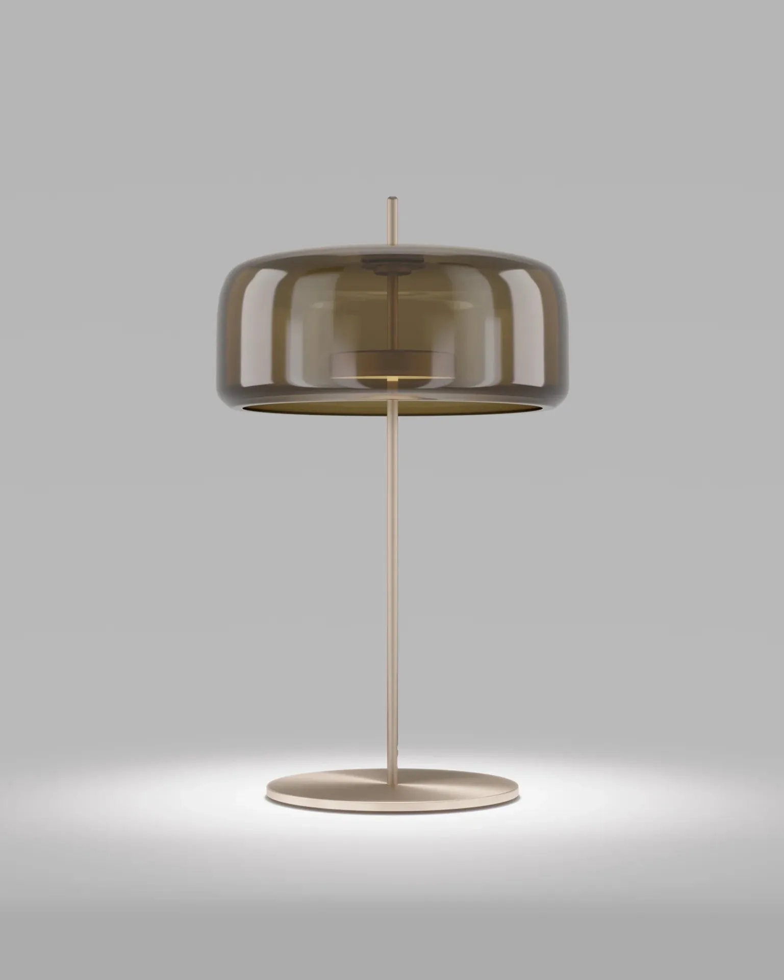 Mouth Blown Tinted Glass Table Lamp