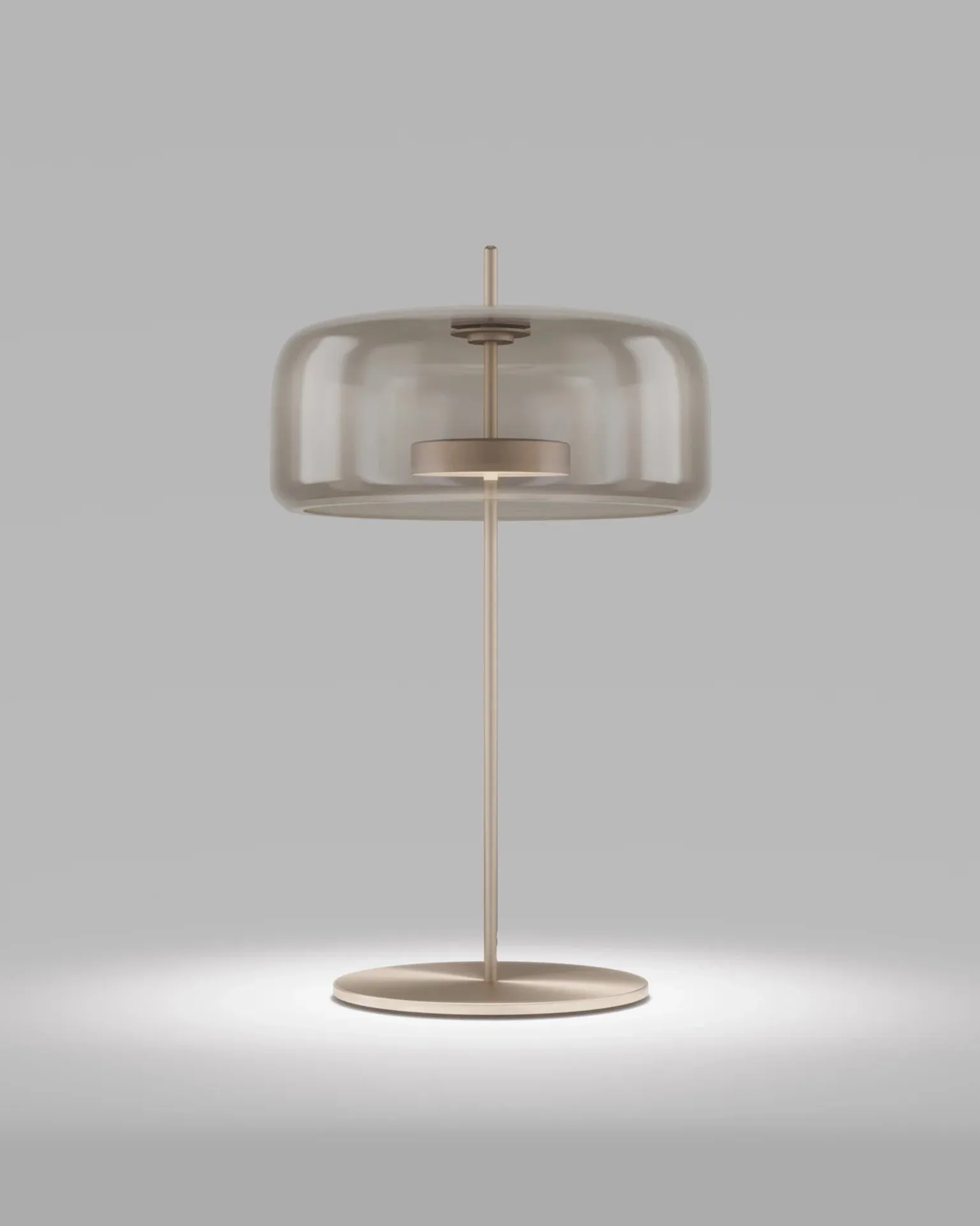 Mouth Blown Tinted Glass Table Lamp