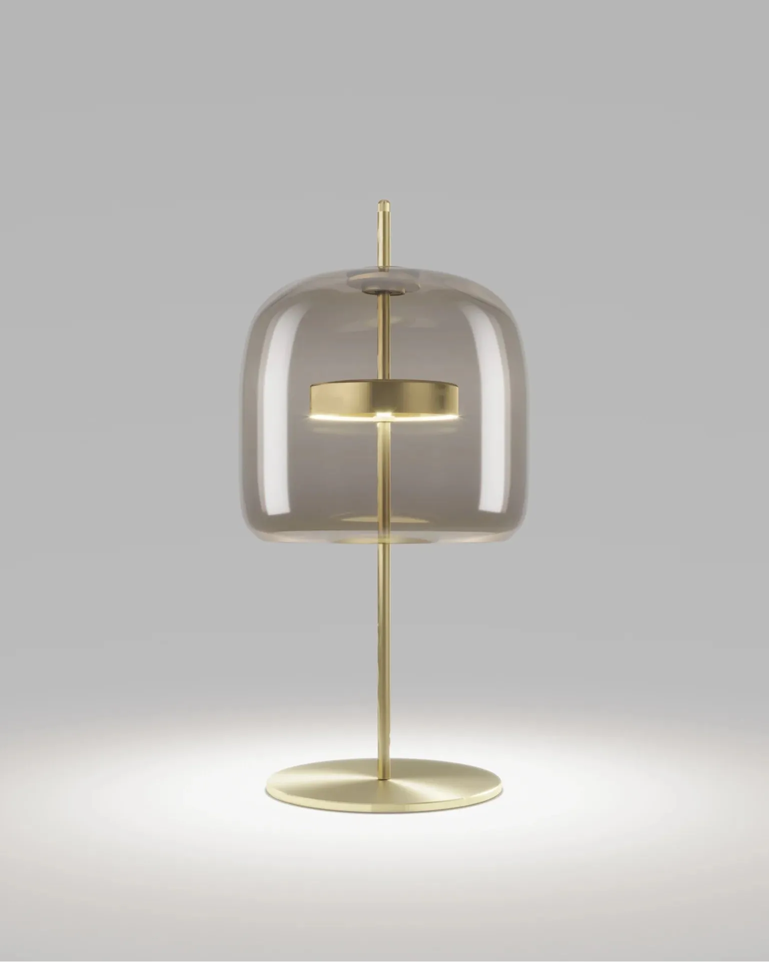 Mouth Blown Tinted Glass Table Lamp