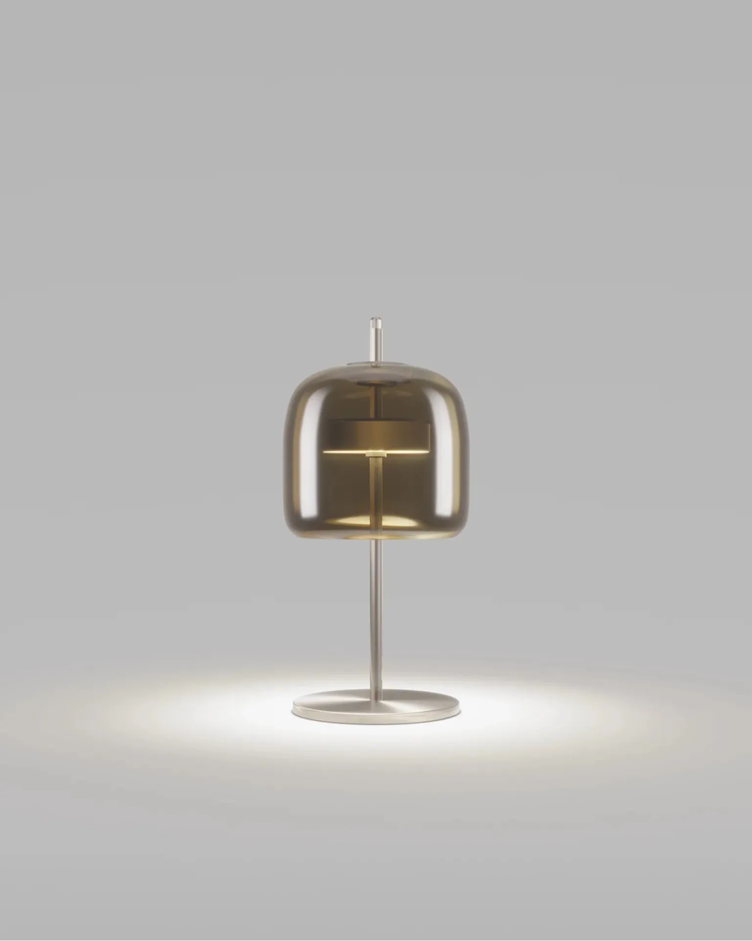Mouth Blown Tinted Glass Table Lamp