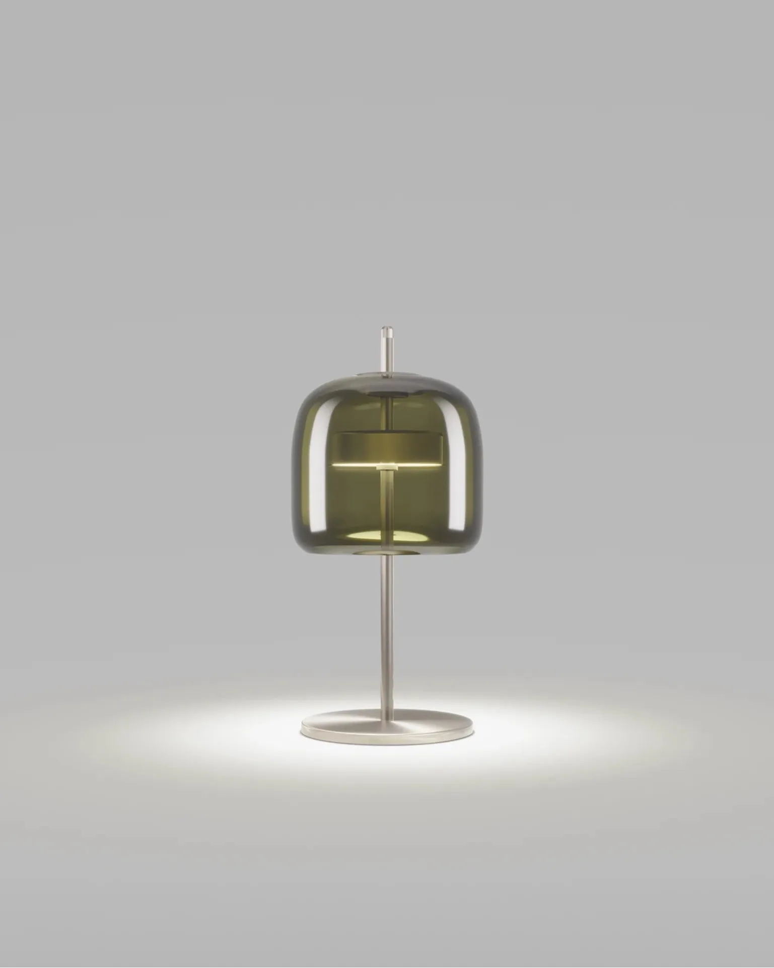 Mouth Blown Tinted Glass Table Lamp