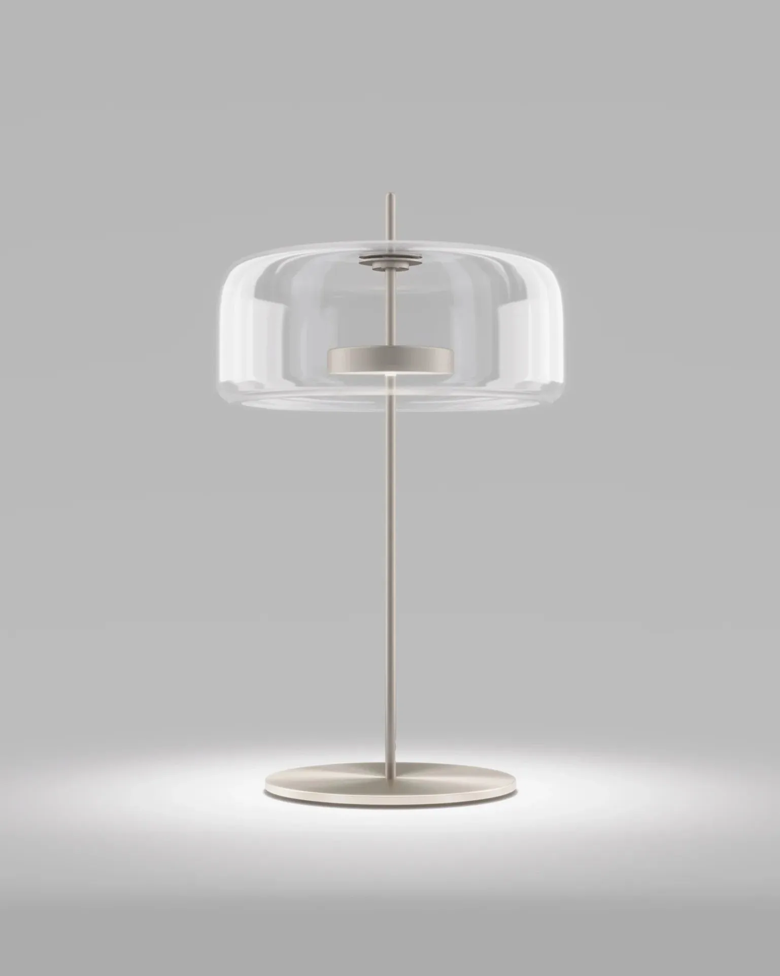 Mouth Blown Tinted Glass Table Lamp