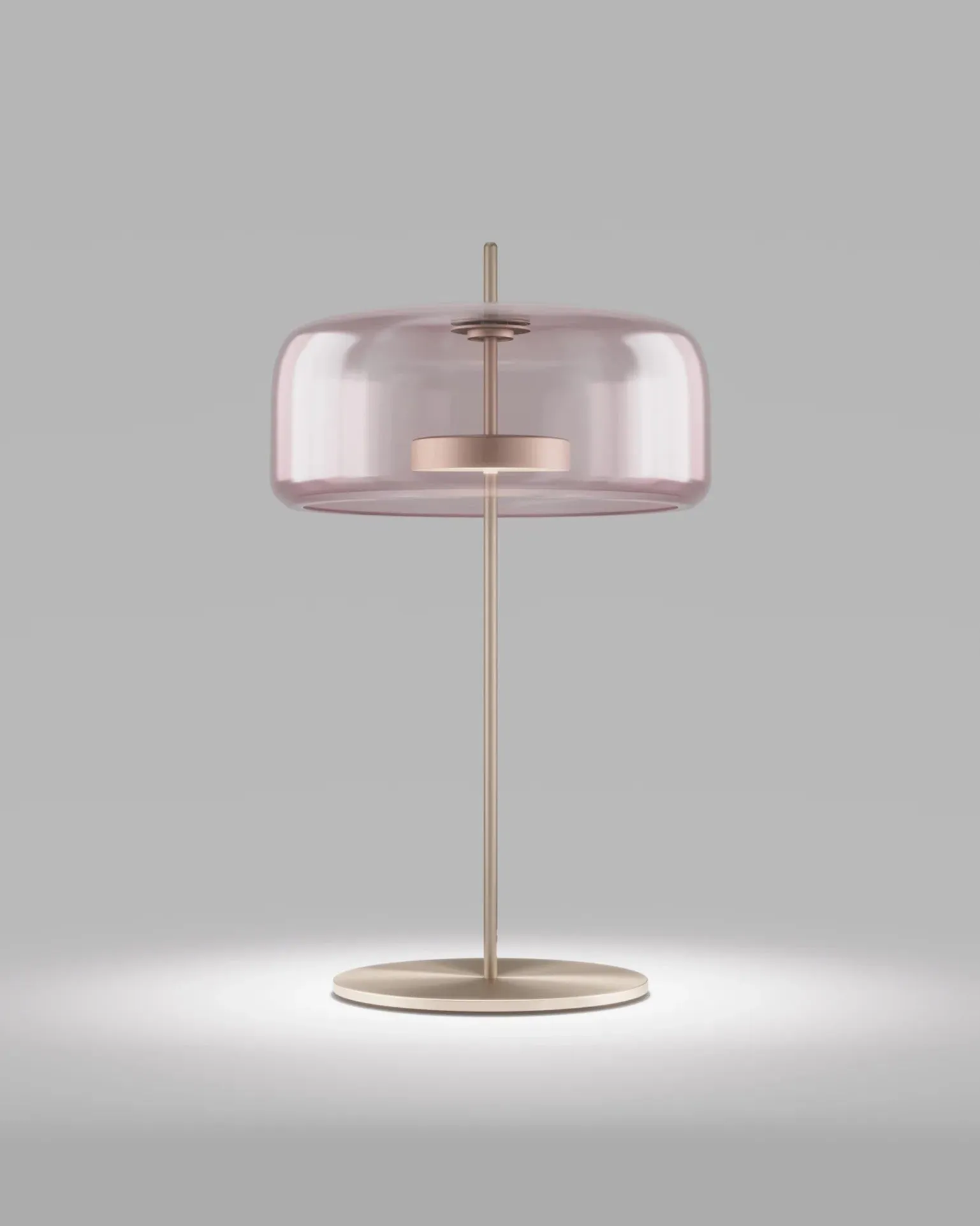 Mouth Blown Tinted Glass Table Lamp