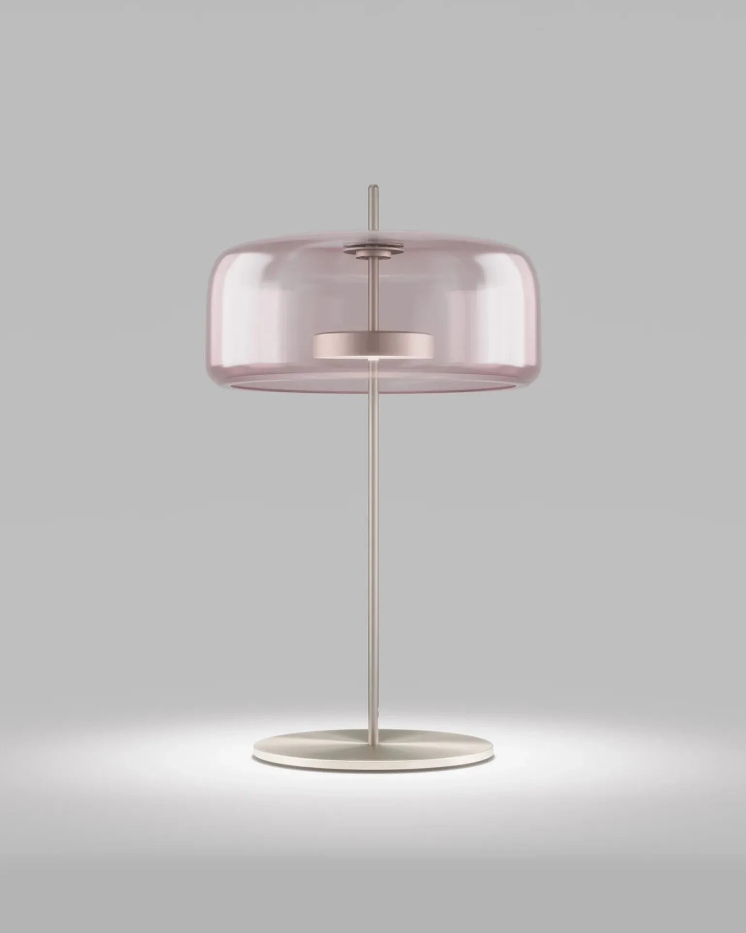 Mouth Blown Tinted Glass Table Lamp