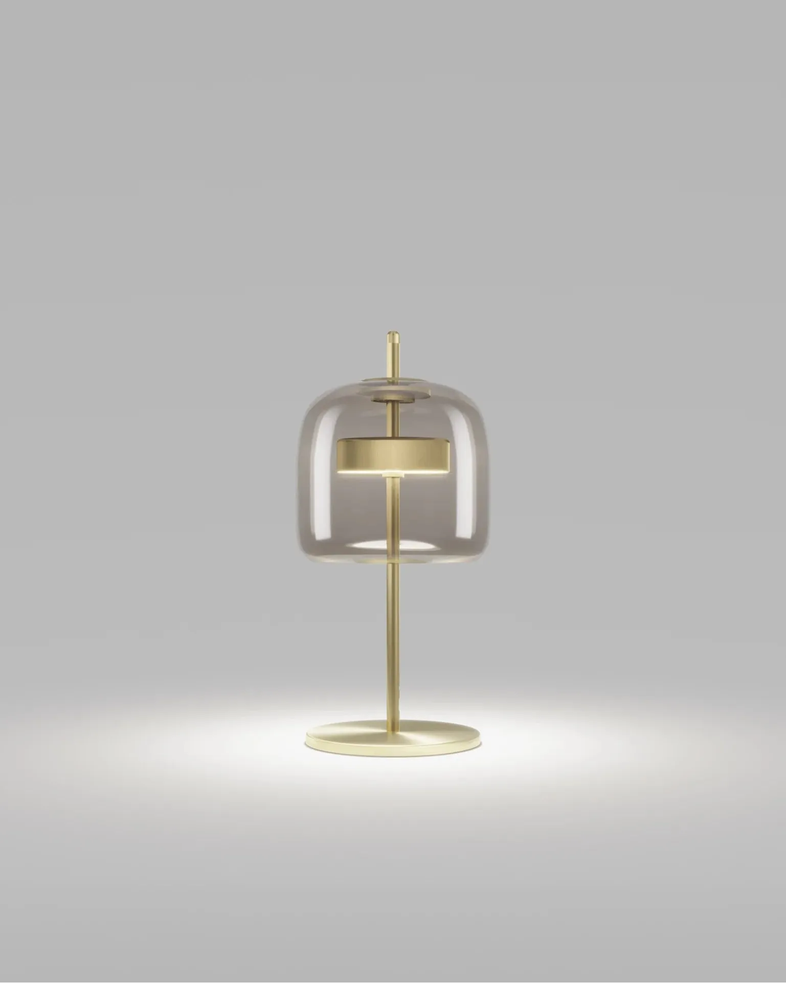 Mouth Blown Tinted Glass Table Lamp