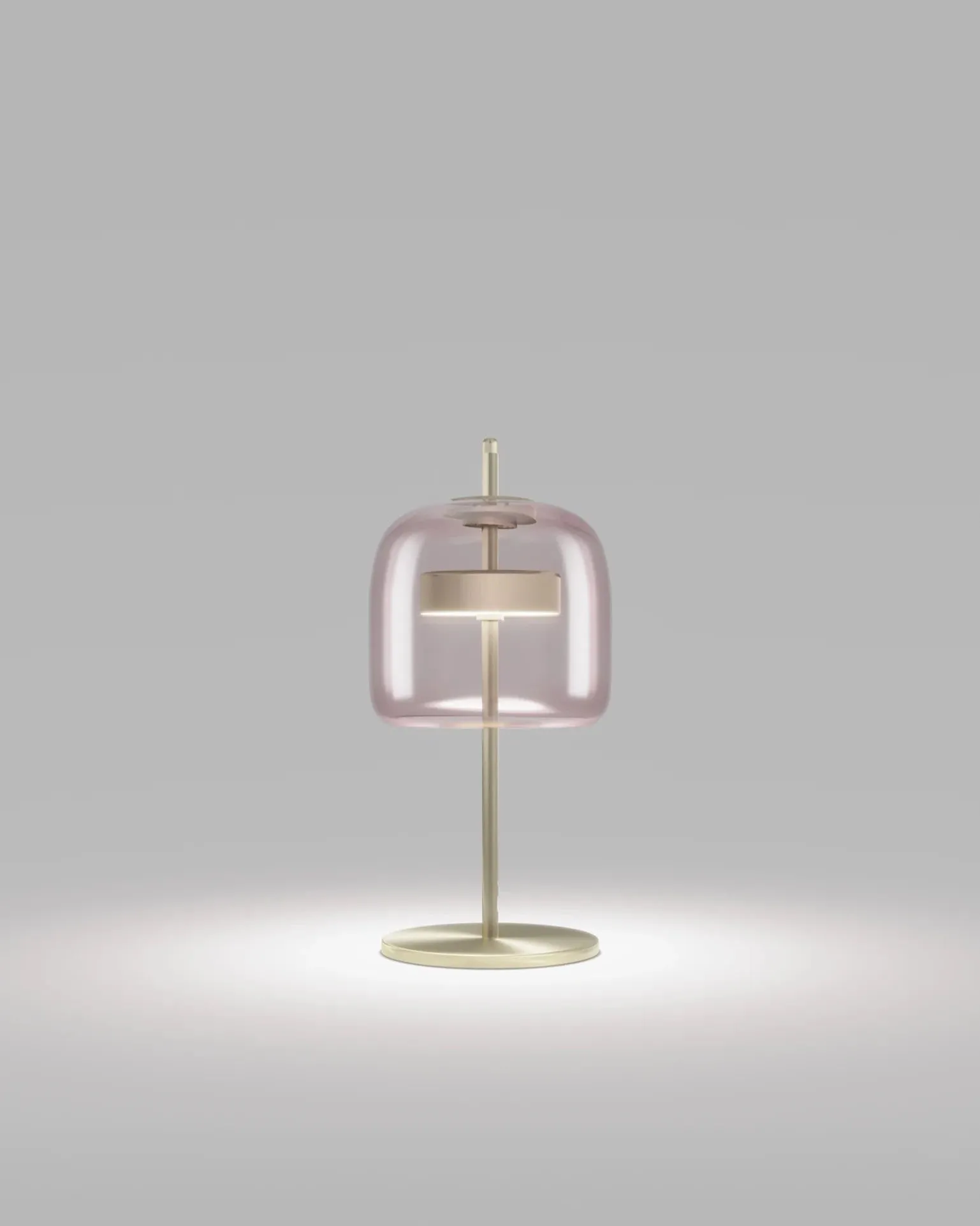 Mouth Blown Tinted Glass Table Lamp