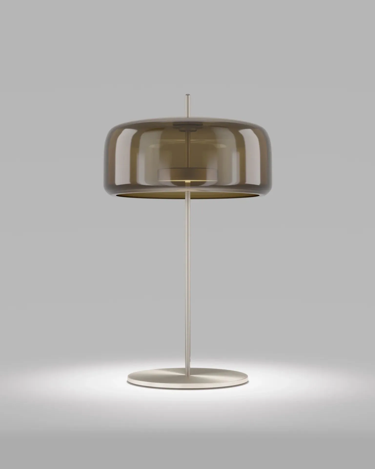 Mouth Blown Tinted Glass Table Lamp