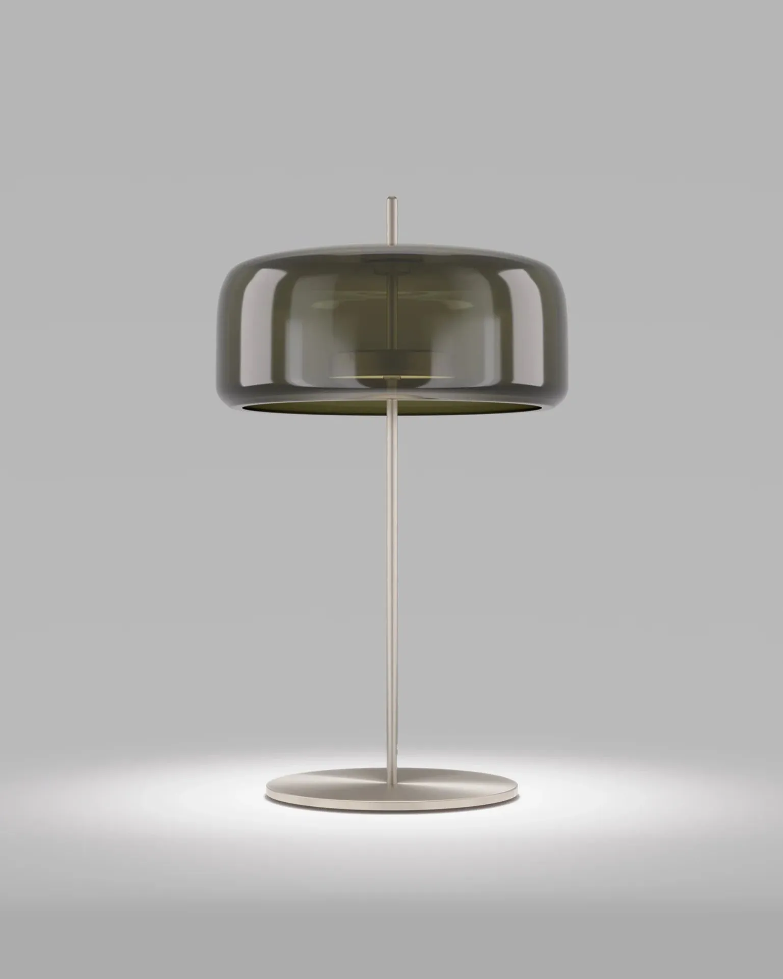 Mouth Blown Tinted Glass Table Lamp