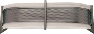 Nuvo Lighting 60-4038 Diesel Collection Three Light Energy Star Efficient Fluorescent GU24 Wall Mount in Hazel Bronze Finish
