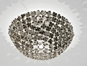 Ortenzia | Orten'zia Nickel Or Gold-Plated Half-Globe Flush Light From Terzani