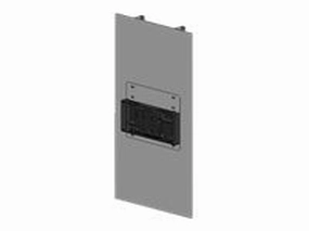 Peerless Metal Stud Wall Plate WSP816 - Mounting component (stud wall plate) - for flat panel - metal - black - for Pull-out
