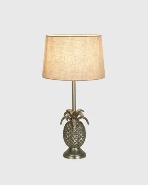 Pineapple Table Lamp Brass