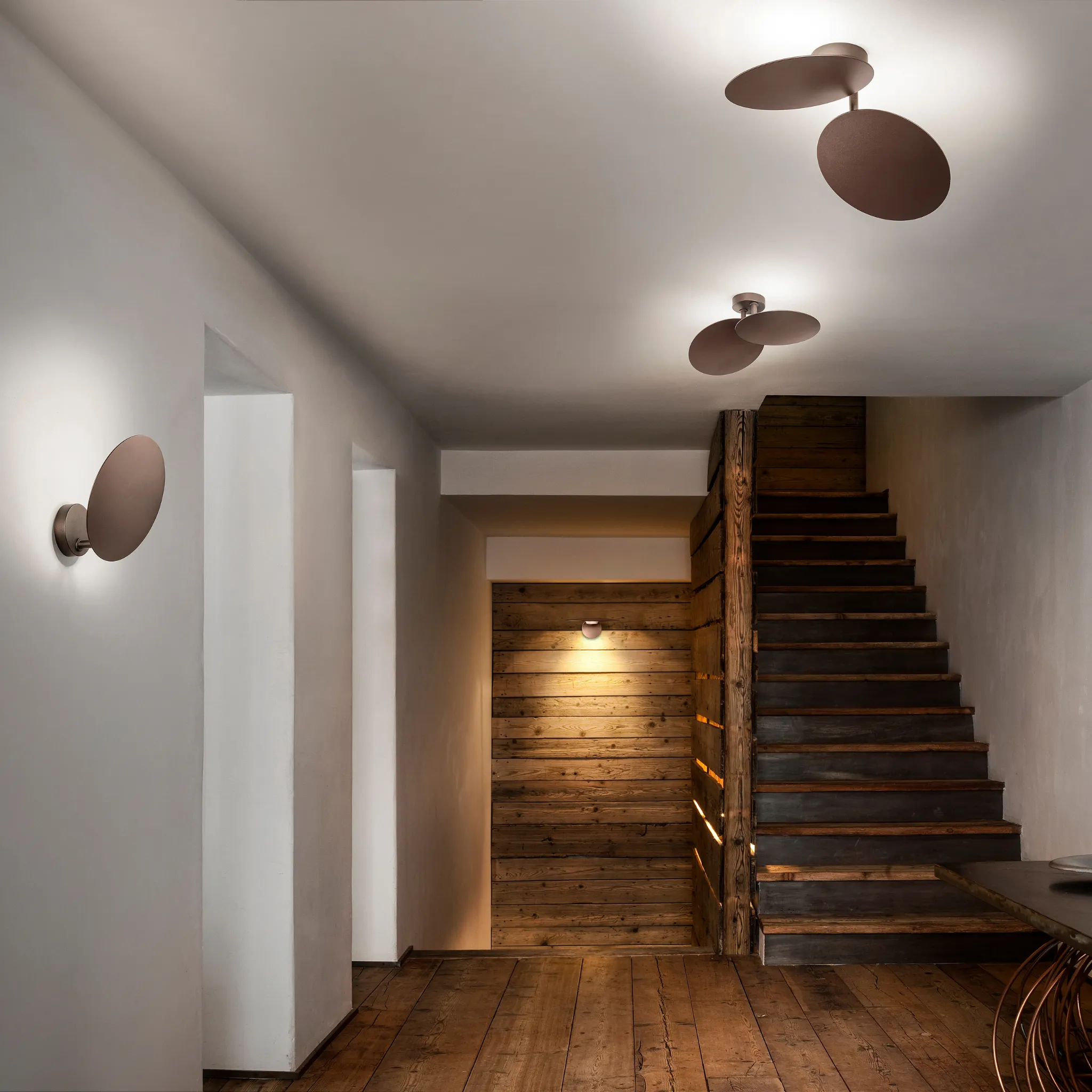 Puzzle Round Double Ceiling Light | Lodes