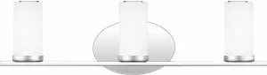 Quoizel Lighting ASH29912C August Collection Three Light Bath Bar in Polished Chrome Finish