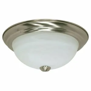 Rainbow EVER 2926 BN One Light Flush Ceiling Mount in Brushed Nickel Finish