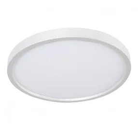Rainbow Lighting EGRF1216L30D1WH-6PK SIX Pack Large Edge Round LED Surface Mount in White Finish