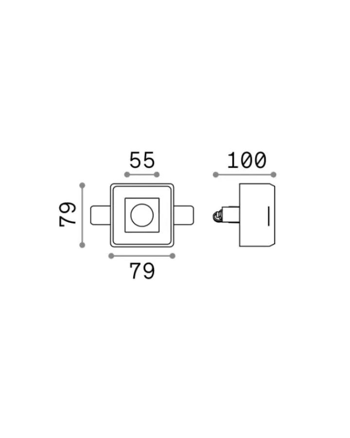 Recessed Flush Ceiling Light