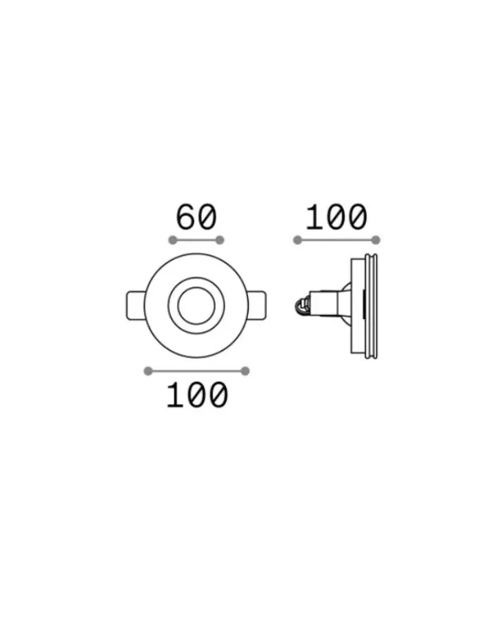 Recessed Flush Ceiling Light