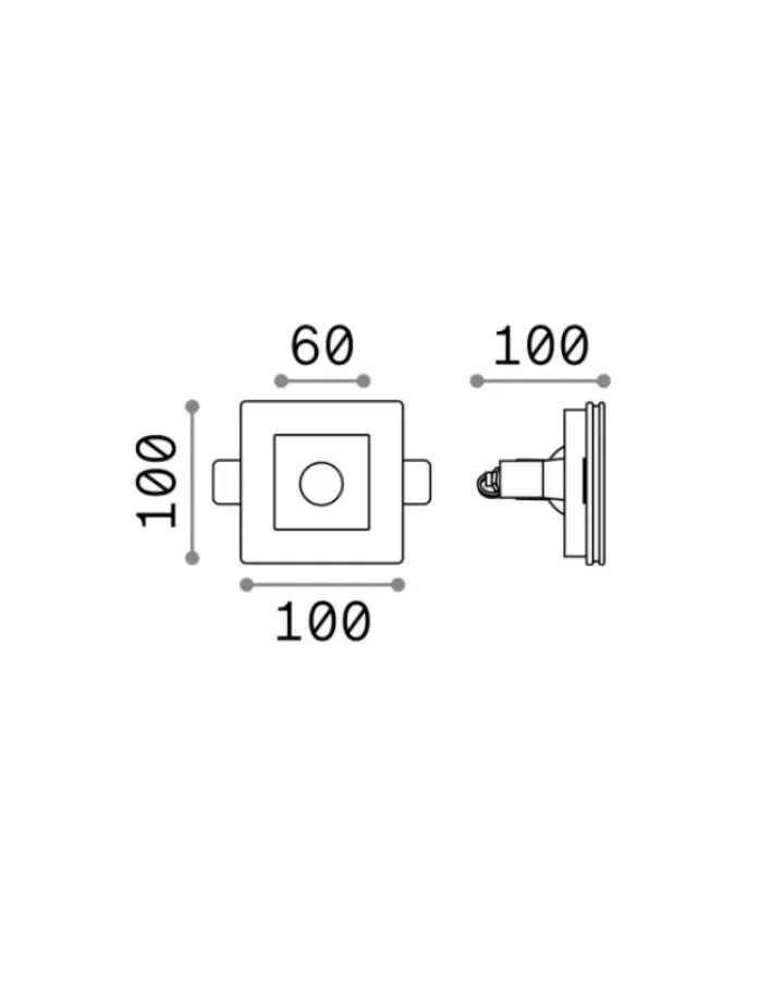 Recessed Flush Ceiling Light