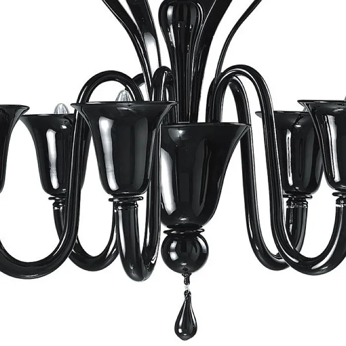 Red Murano Glass Wall Chandelier With More Custom Colours