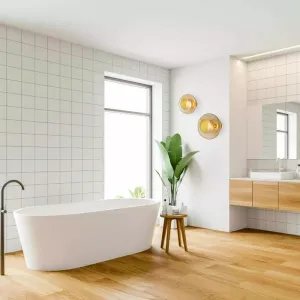 Retro Glass Circular Wall or Ceiling Light