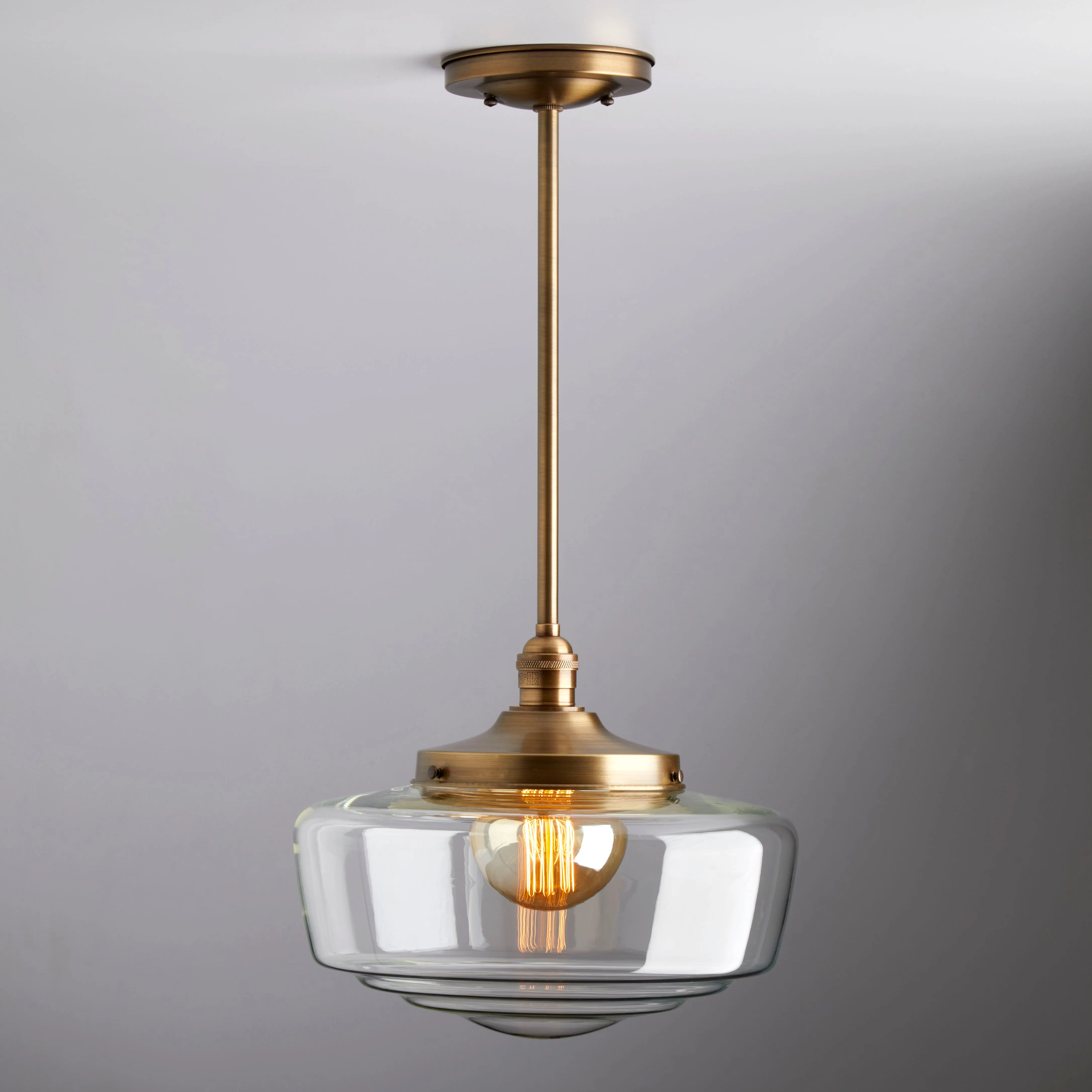 Rutland (Clear) | Down Rod Pendant