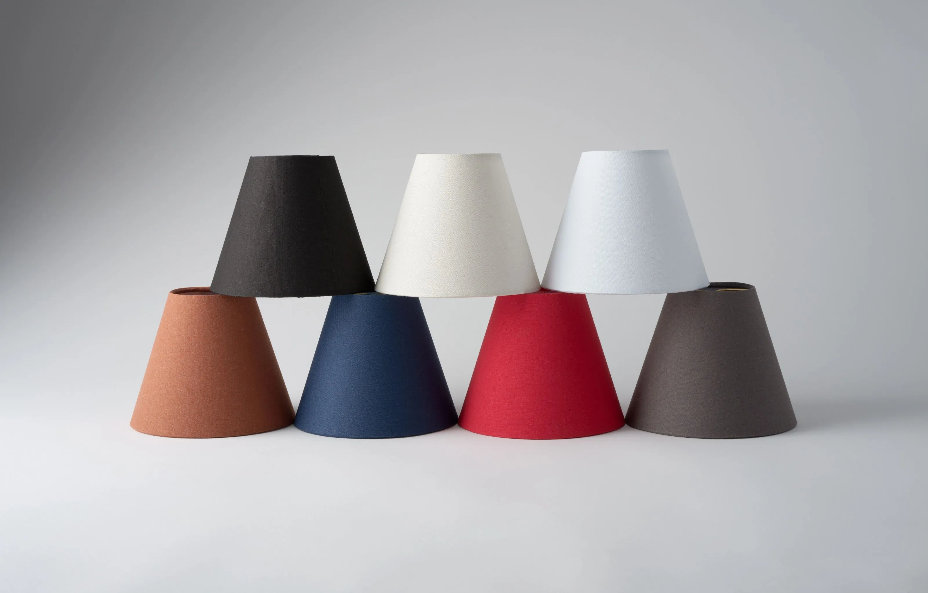 Shortened Ridley | 2 Shade J-Curve Sconce