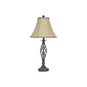 Stylecraft 28.5" Barclay Table Lamp - DK BROWN ONE SIZE