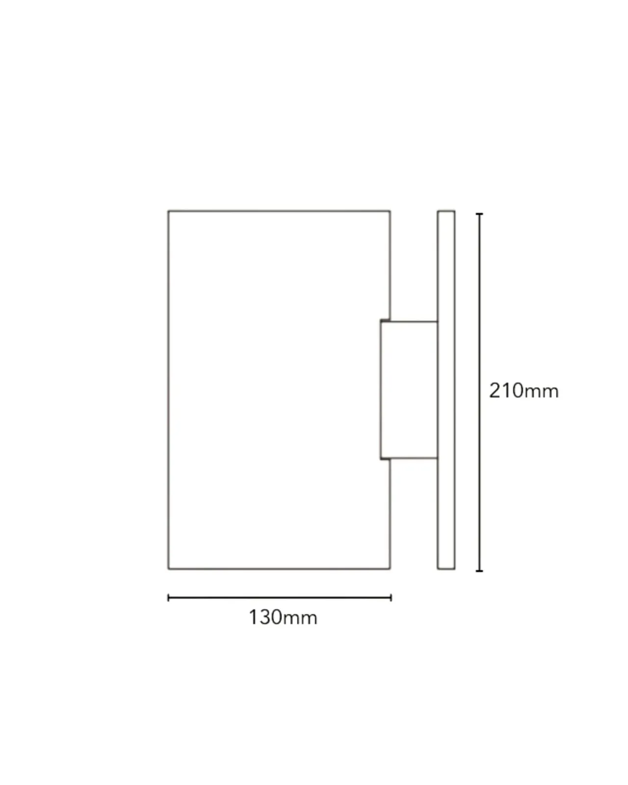 Textured Cylindrical Wall Light | Terra