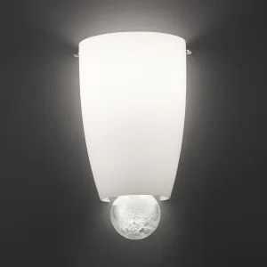 The Argea Murano Glass Wall Light From Venini With Gold Or Silver Leaf