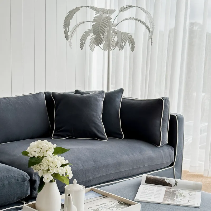 Tropical Palm Leaves Floor Lamp