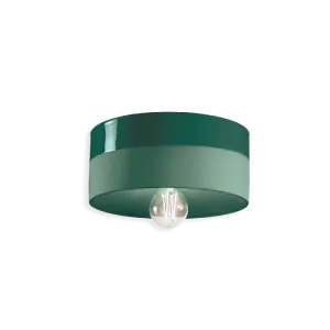 Two Tone Ceramic Cylindrical Ceiling Light