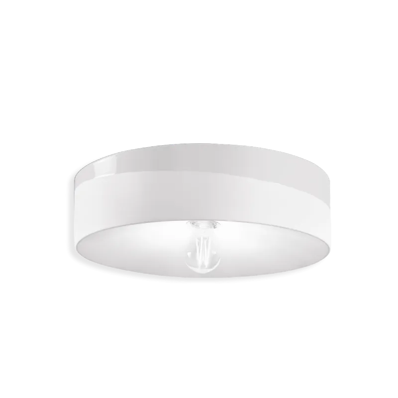 Two Tone Ceramic Cylindrical Ceiling Light