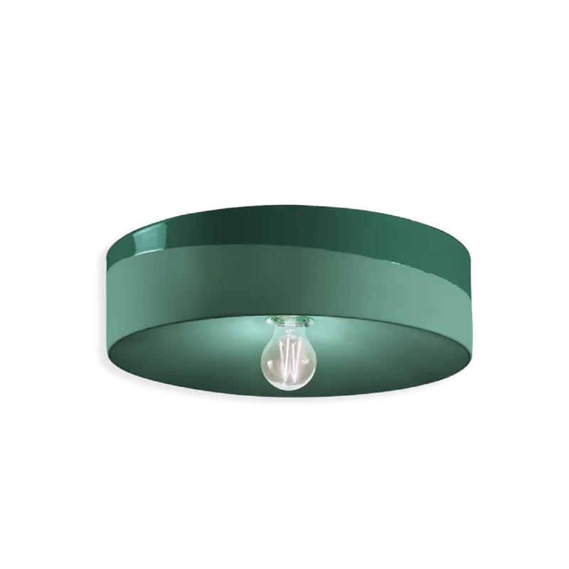 Two Tone Ceramic Cylindrical Ceiling Light