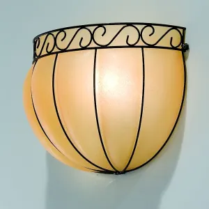 Venetian Wall Uplighter With "Scavo" Or "Balloton"Finish