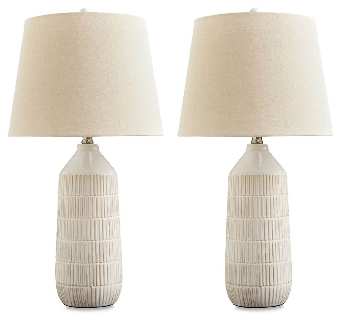 Willport Off White Ceramic Table Lamp